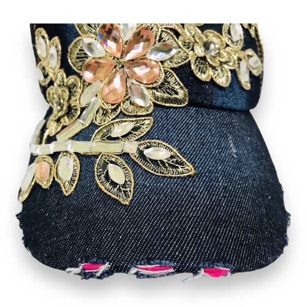 Women Denim Hat - Picture 7 of 10